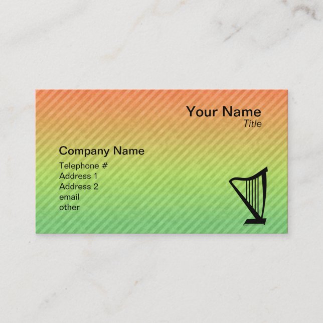 Harp Business Card (Front)
