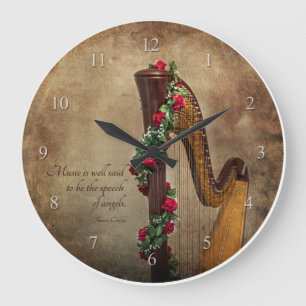 Harp Clock