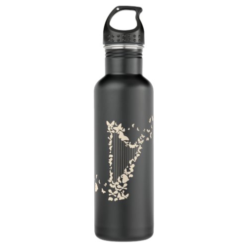 Harp Harpists Stainless Steel Water Bottle