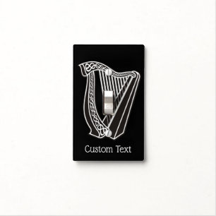Harp Icon Light Switch Cover