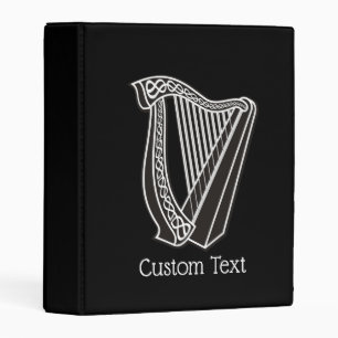 Harp Icon Mini Binder