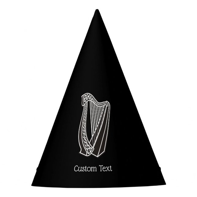 Harp Icon Party Hat (Front)