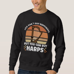 Harp Music Instrument Harp Teacher Sweatshirt