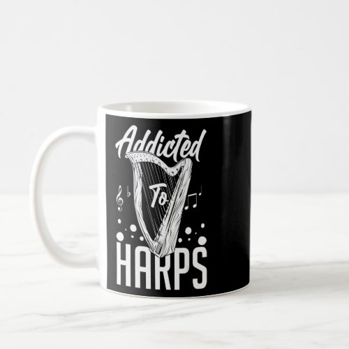 Harp Music Instrument Player Beginner Lesson  Coffee Mug
