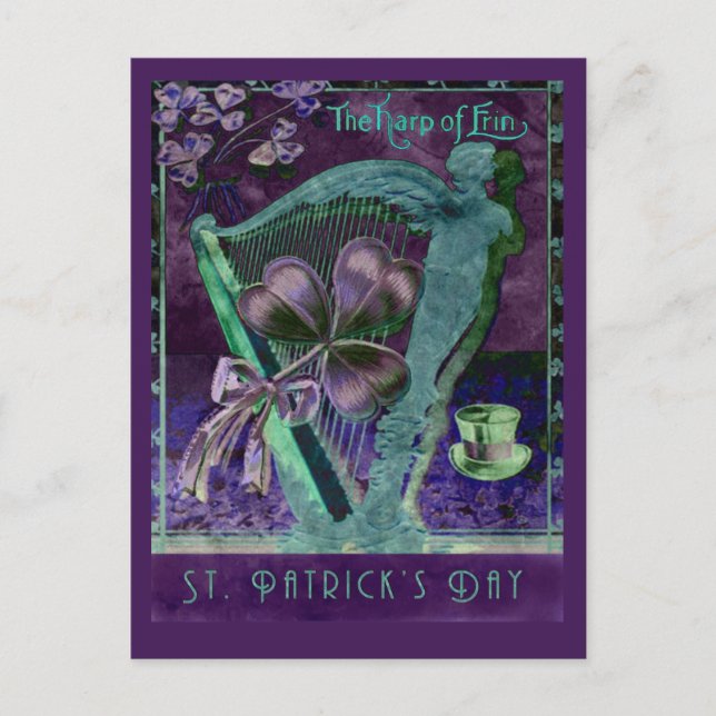 Harp of Erin Postcard (Front)