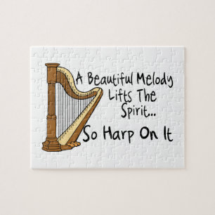 Harp On It Jigsaw Puzzle