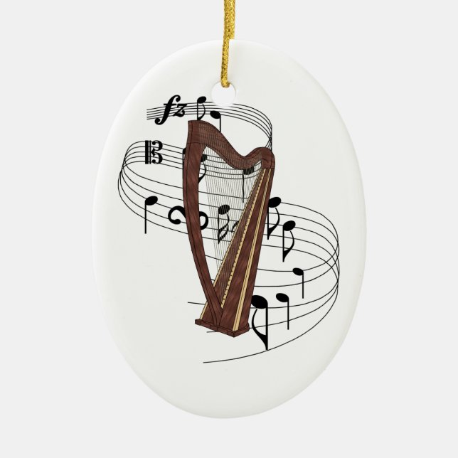 Harp Ornament (Front)