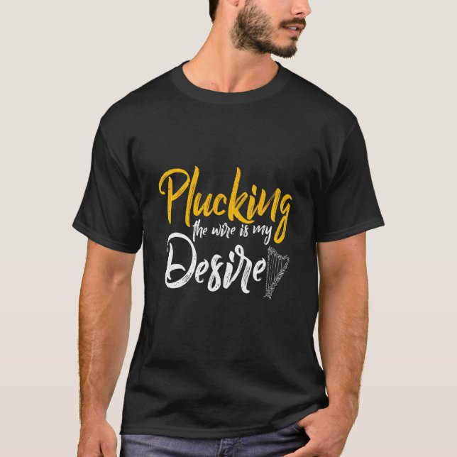 Harp Player 1 T-Shirt (Front)