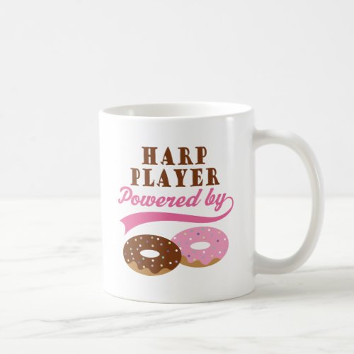Harp Player Funny Gift Coffee Mug