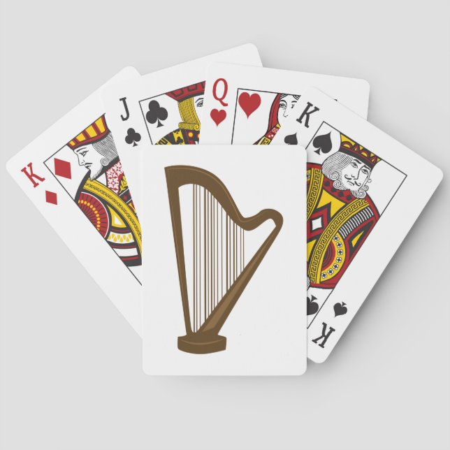 Harp Poker Cards (Back)