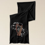 Harp Scarf<br><div class="desc">Music makers celebrate! Proudly announce to the world, I Play the Harp!</div>