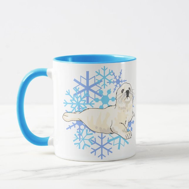 Harp Seal Mug (Left)
