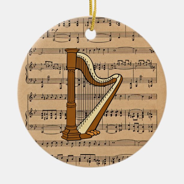 Harp Christmas Ornaments Zazzle 100 Satisfaction Guaranteed!