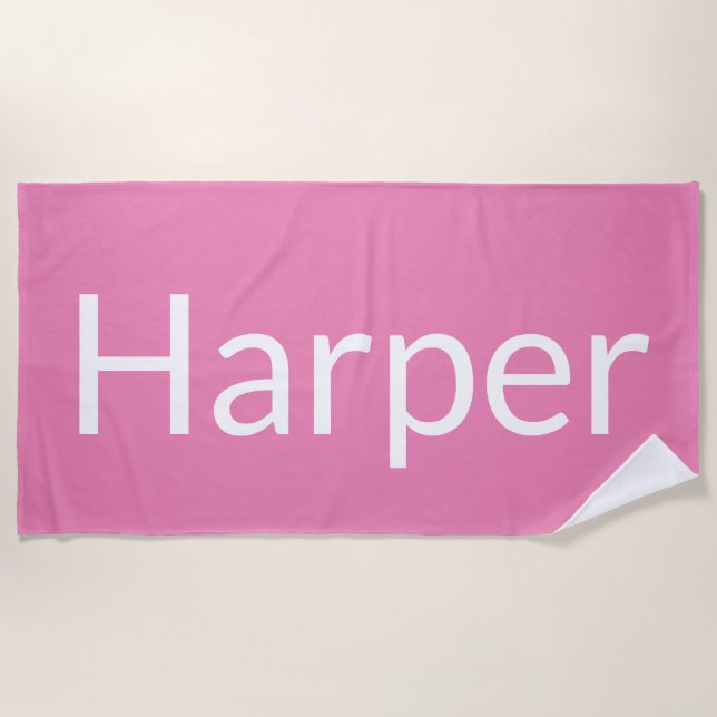 Harper Beach Towel (Front)