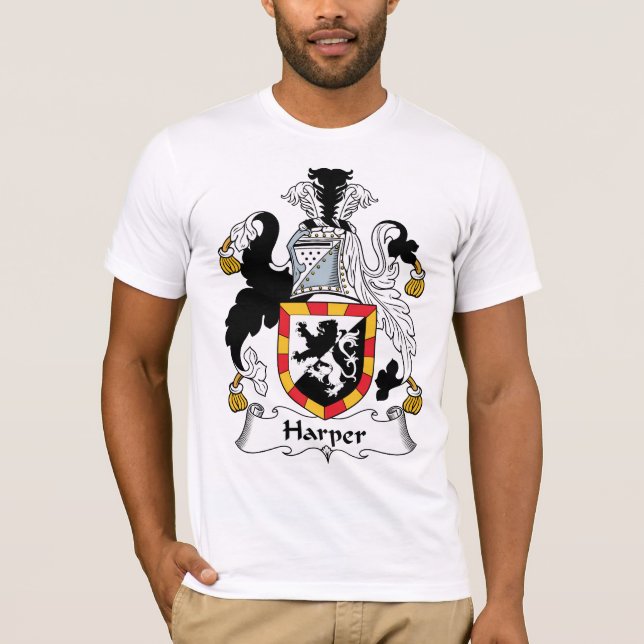 Harper Family Crest T-Shirt (Front)