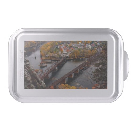 Harpers Ferry in the Fall Cake Pan