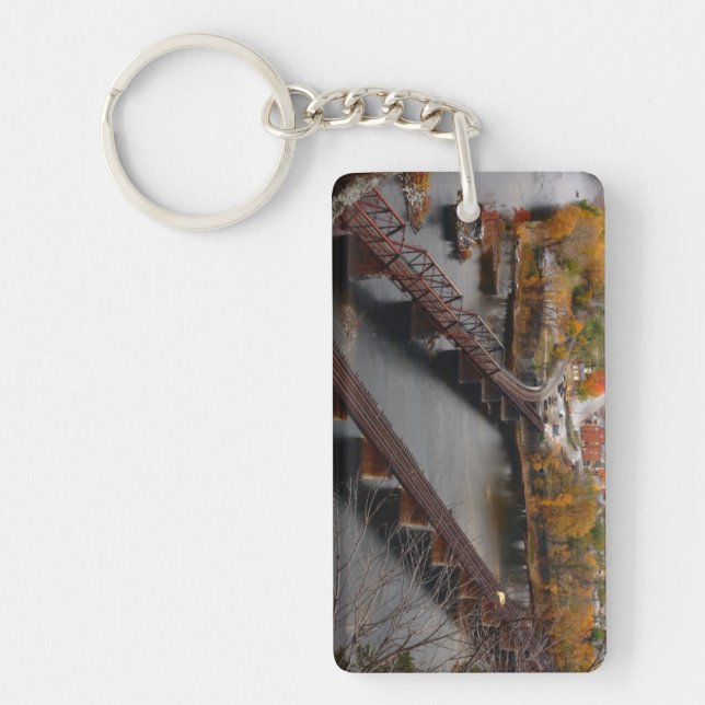 Harpers Ferry in the Fall Keychain (Front)