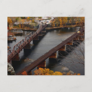 Harpers Ferry in the Fall Postcard