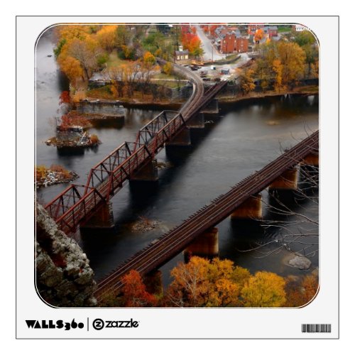 Harpers Ferry in the Fall Wall Sticker