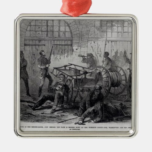 Harpers Ferry Insurrection Metal Ornament