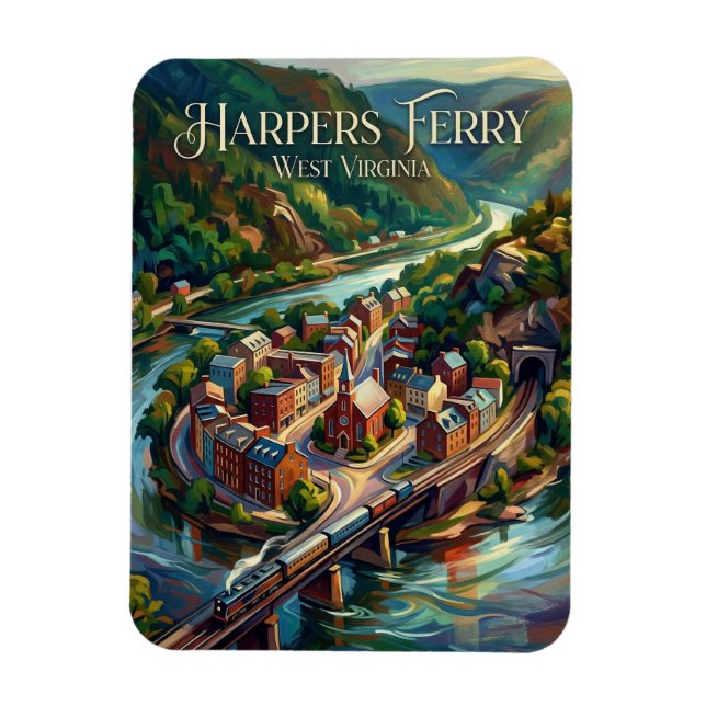 Harpers Ferry National Historical Park Magnet (Vertical)