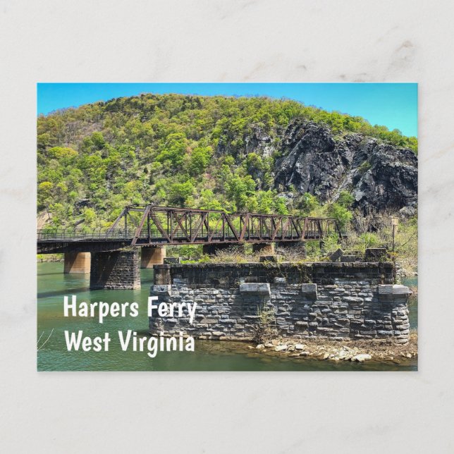 Harpers Ferry Postcard (Front)