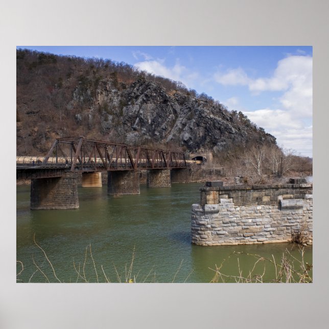 Harpers Ferry Tunnel Poster (Front)