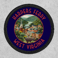 Harpers Ferry West Virginia Distressed Circle