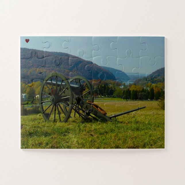 Harpers Ferry West Virginia Jigsaw Puzzle (Horizontal)
