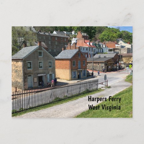 Harpers Ferry West Virginia Postcard