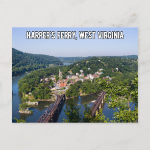 Harper's Ferry West Virginia Travel Postcard
