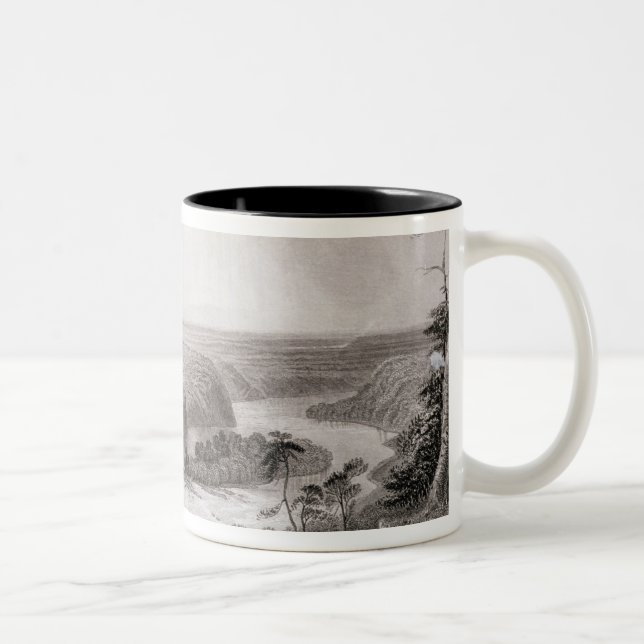 Harper's Ferry, West Virginia Two-Tone Coffee Mug (Right)