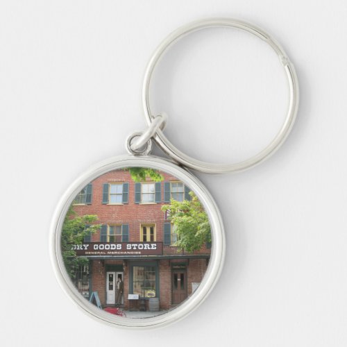 Harpers Ferry WV Dry Goods Store Keychain