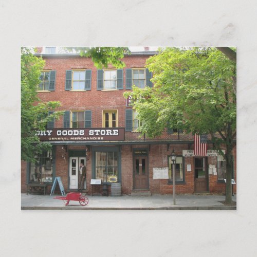 Harpers Ferry WV Dry Goods Store Postcard