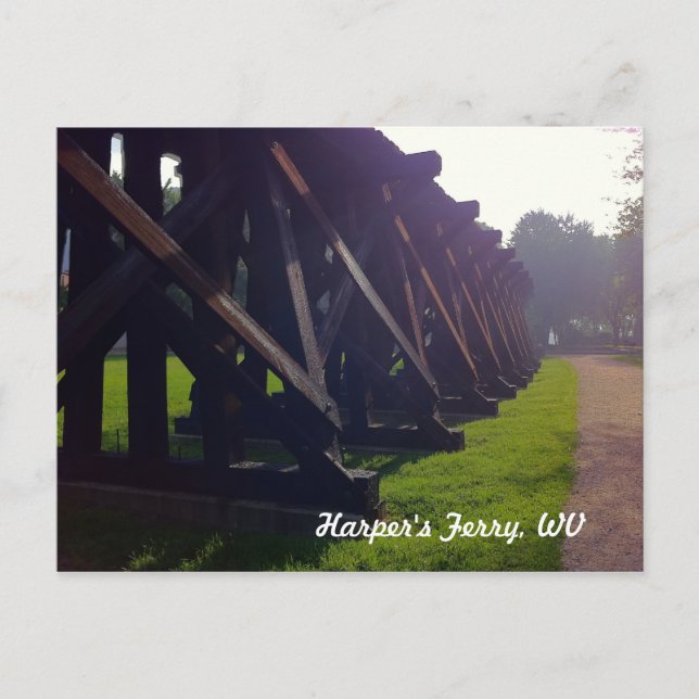 Harper's Ferry, WV Postcard (Front)