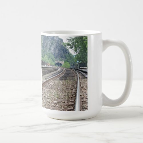 Harpers Ferry WV Railroad Tracks Mug