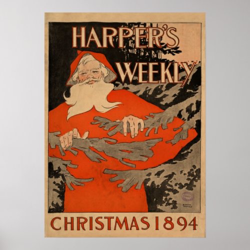 harpers weekly by Edward Penfield Poster