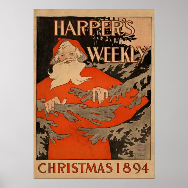 harpers weekly by Edward Penfield. Poster (Front)