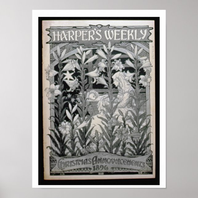 'Harper's Weekly', Christmas Announcements 1896 (l Poster (Front)