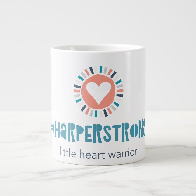 HarperStrong Giant Coffee Mug (Front)