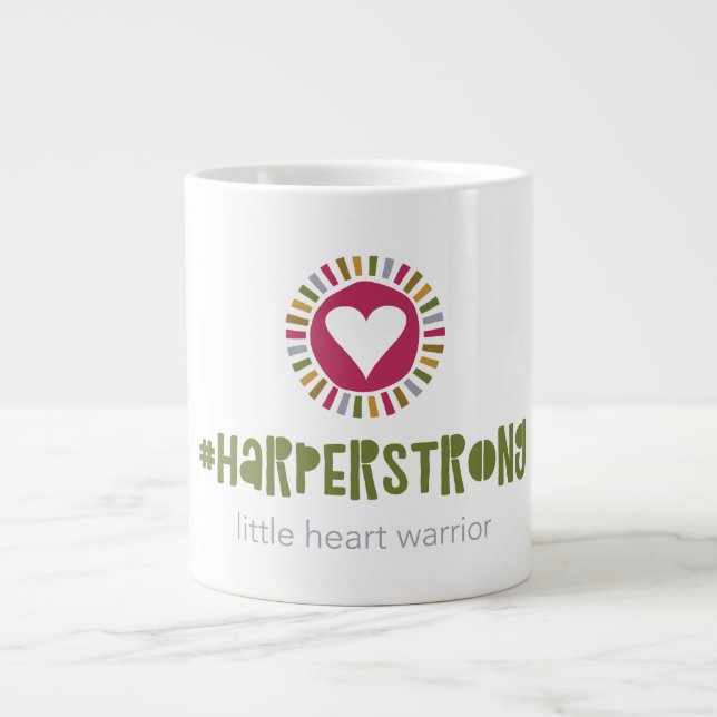 HarperStrong Giant Coffee Mug (Front)