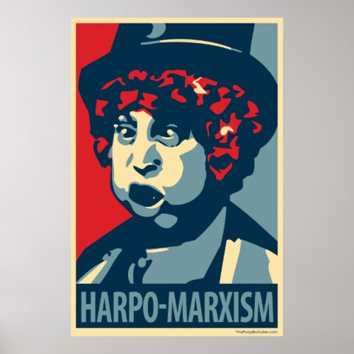 Harpo Marx _ Harpo_Marxism OHP Poster