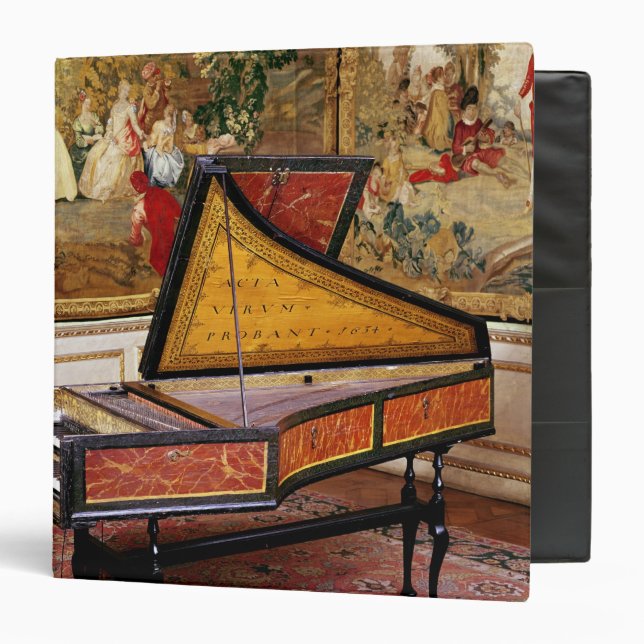 Harpsichord, 1634 binder (Front/Inside)