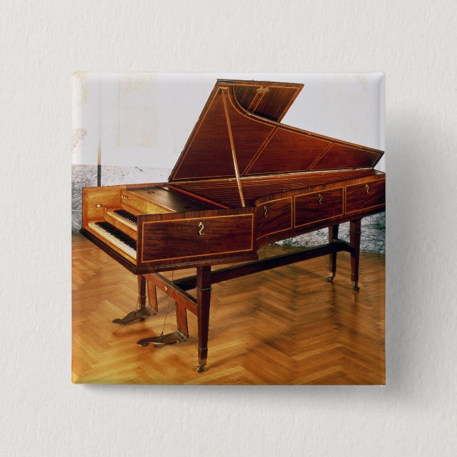 Harpsichord belonging to Franz Joseph Haydn Pinback Button (Front)