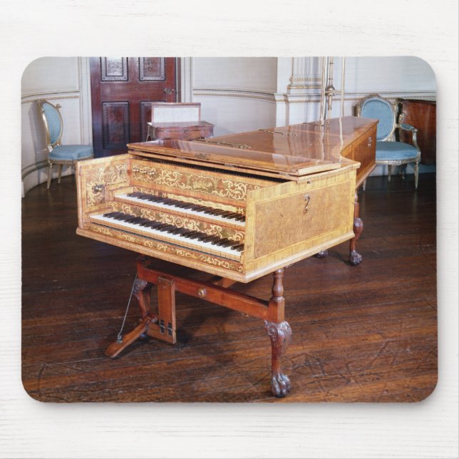 Harpsichord, by Jacob Kirckman, English, 1766 Mouse Pad (Front)