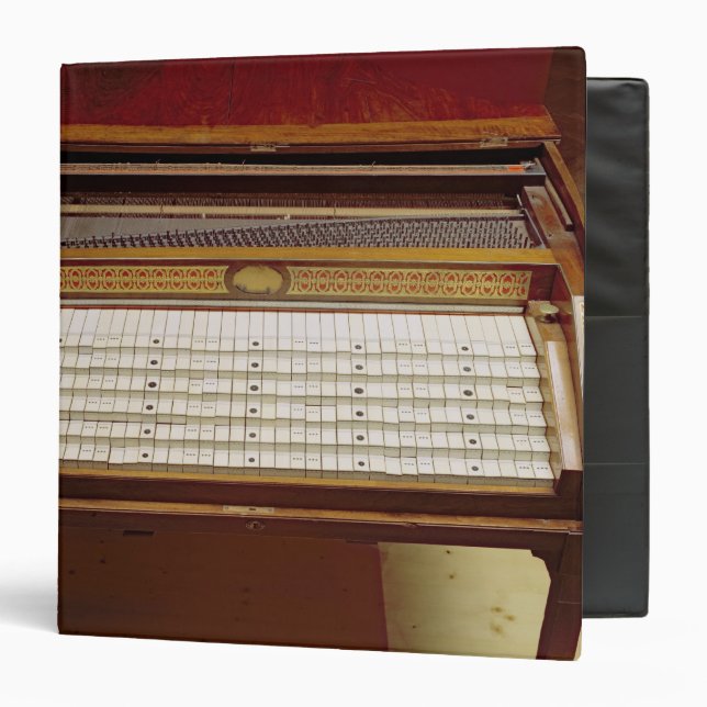 Harpsichord, by Johann Jakob Konnicke , 1796 3 Ring Binder (Front/Inside)