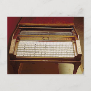 Harpsichord, by Johann Jakob Konnicke , 1796 Postcard