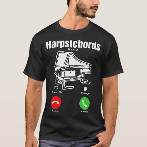 Harpsichords Mobile Tshirt