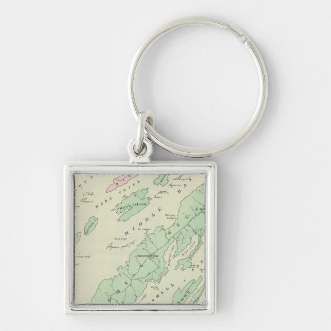 Harpswell, adjacent islands keychain (Front)