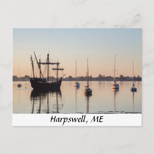 Harpswell, ME Postcard (Front)